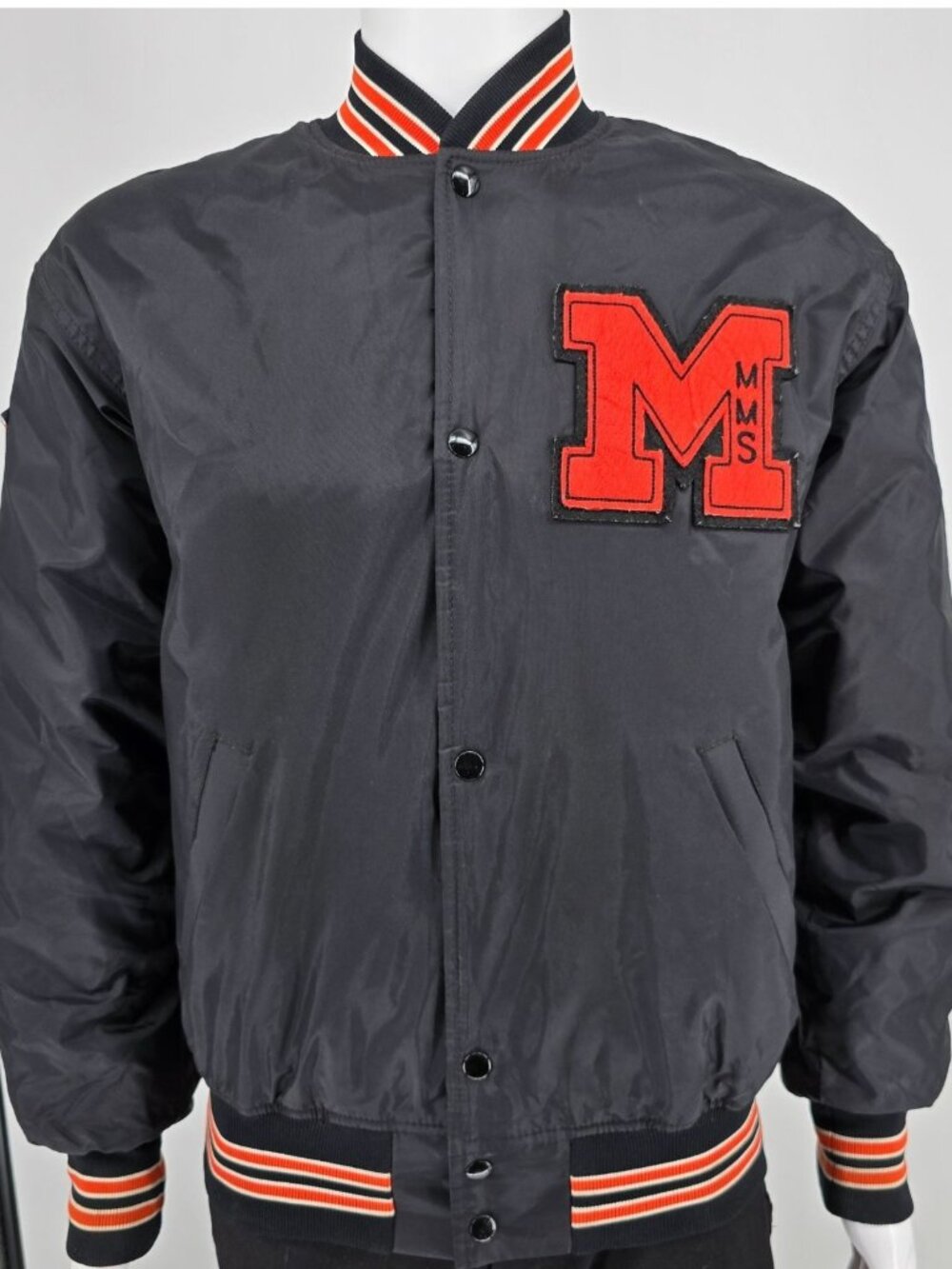2010s G Game Sportswear MMS Tigers Jancyn #21 Nylon Satin Bomber Jacket (M)